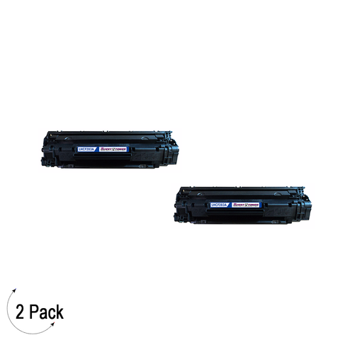 Compatible HP 83A Black -Toner 2 Pack (CF283A)