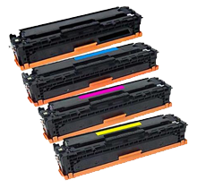Compatible HP 410A SET (CF410A CF411A CF412A CF413A)  Toner Cartridges