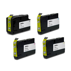Compatible Lexmark 200XL Cartridge Set (Black, Magenta, Yellow, Cyan)
