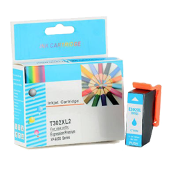 Compatible Epson T302XL High Yield Ink Cartridge Cyan (T302XL220)