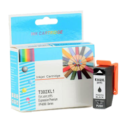 Compatible Epson T302XL High Yield Ink Cartridge Photo Black (T302XL120)