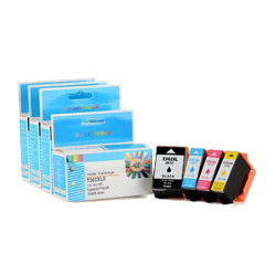 Compatible Epson T302XL High Yield Ink 4 Cartridges Set (BK,C,Y,M)