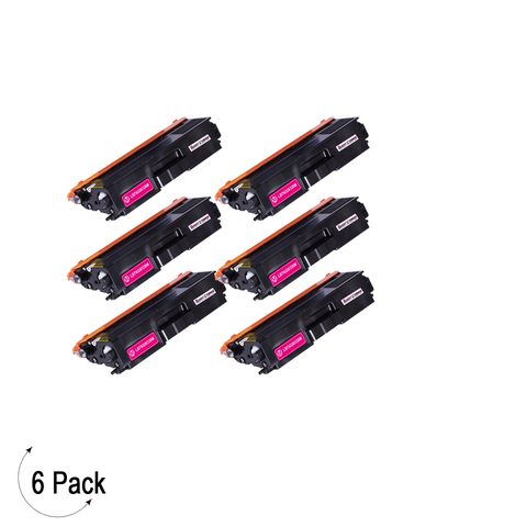 Compatible Brother TN 336 Magenta Toner 6 Pack