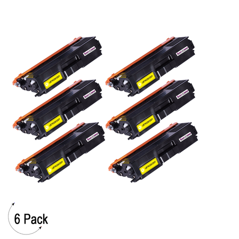 Compatible Brother TN 336 Yellow Toner 6 Pack
