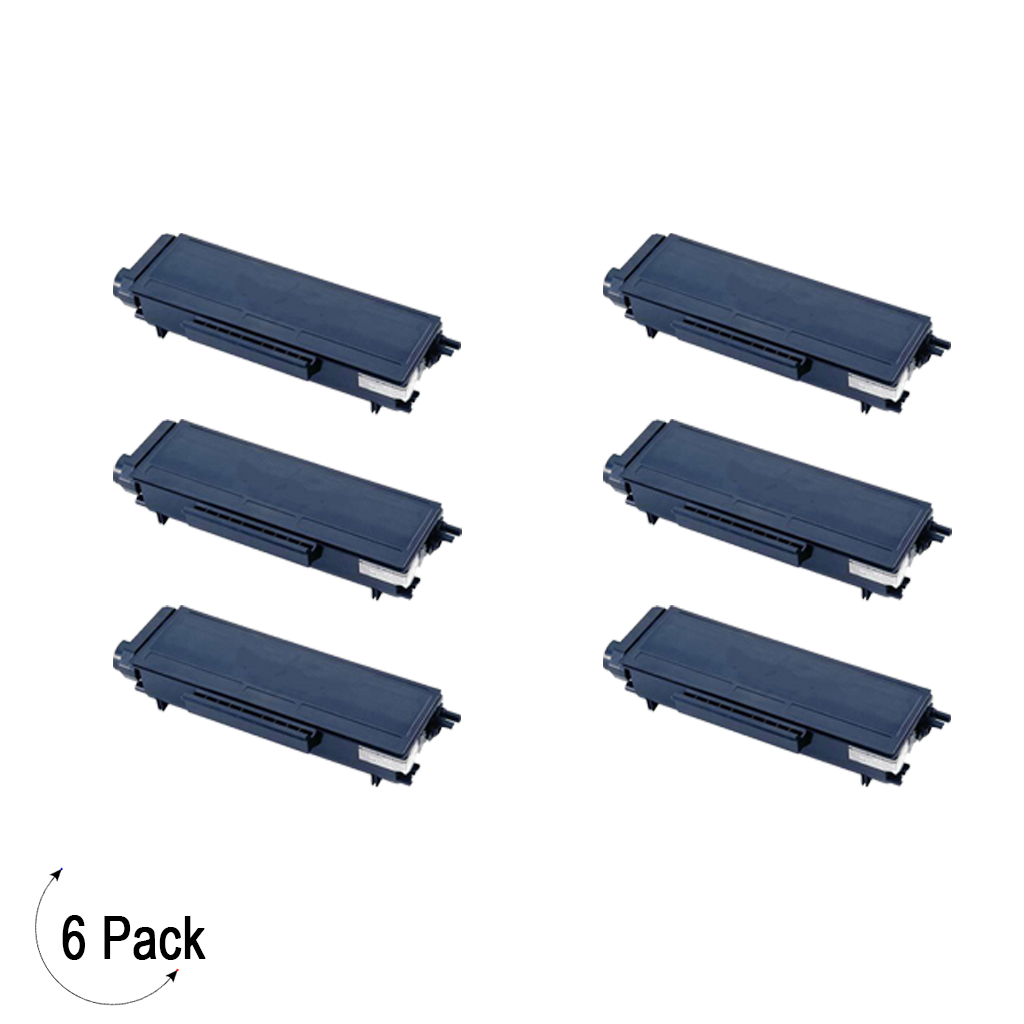 Compatible Brother TN 580 Toner 6 Pack