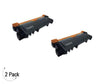 Compatible Brother TN 660 Black Toner Cartridge High Yield Version of TN630 3 Pack